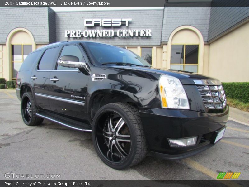 Black Raven / Ebony/Ebony 2007 Cadillac Escalade AWD