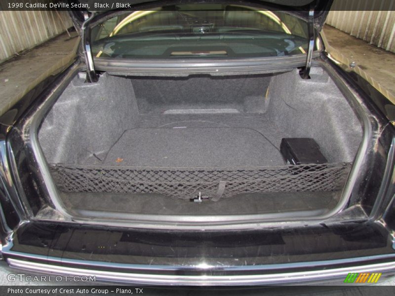 Black / Black 1998 Cadillac DeVille Sedan