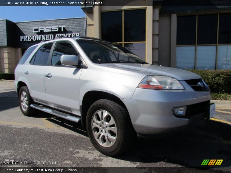 Starlight Silver Metallic / Quartz 2003 Acura MDX Touring