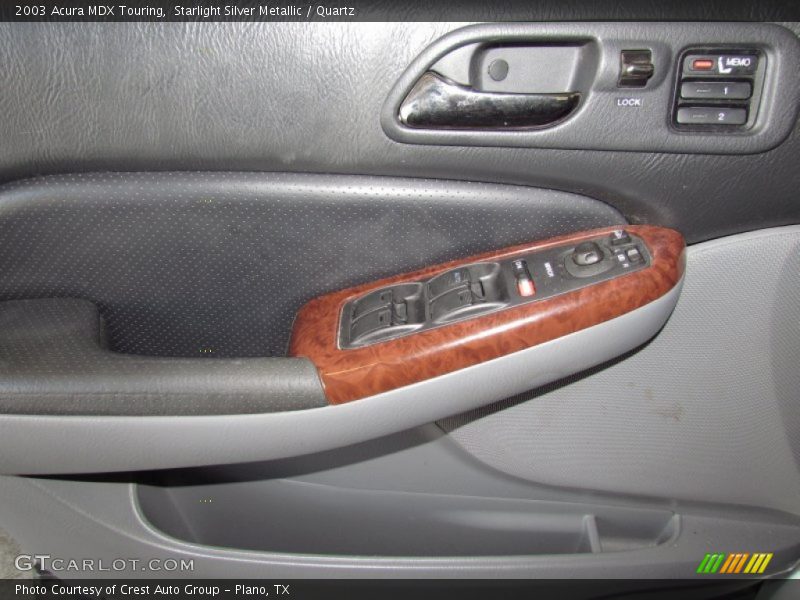 Starlight Silver Metallic / Quartz 2003 Acura MDX Touring