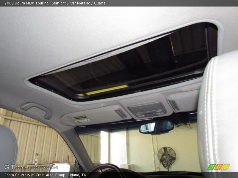 Starlight Silver Metallic / Quartz 2003 Acura MDX Touring