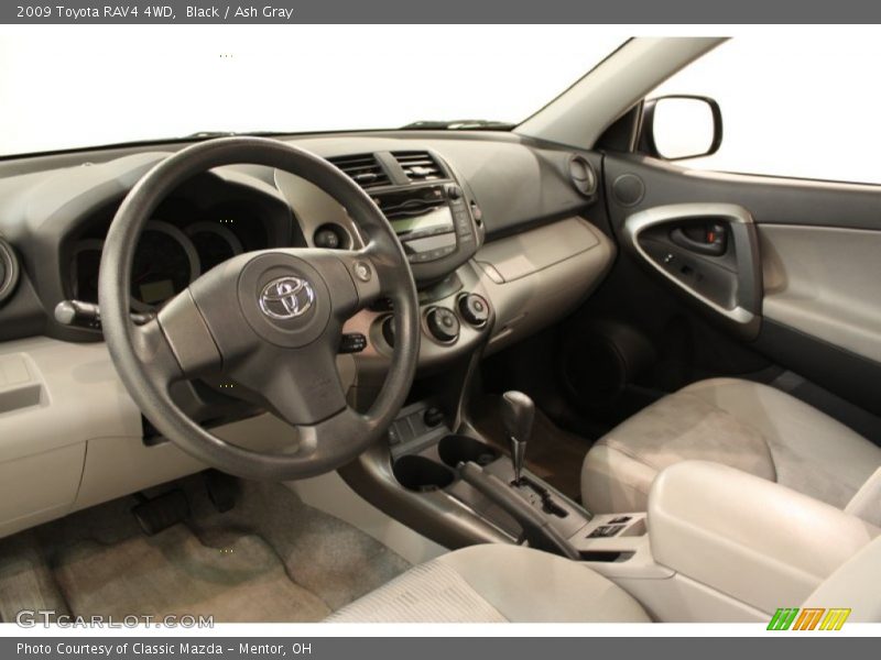 Black / Ash Gray 2009 Toyota RAV4 4WD