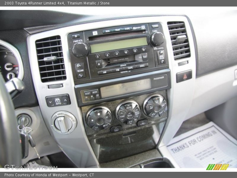Titanium Metallic / Stone 2003 Toyota 4Runner Limited 4x4