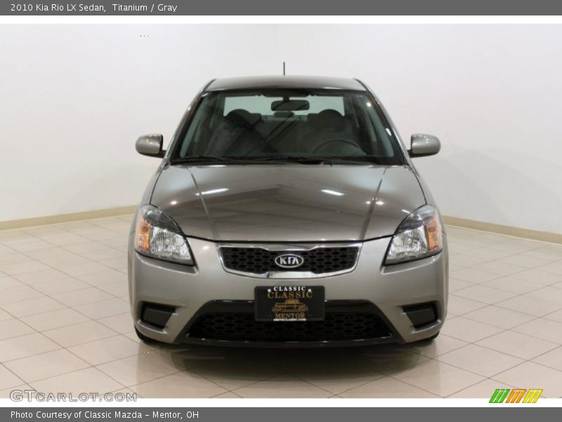 Titanium / Gray 2010 Kia Rio LX Sedan