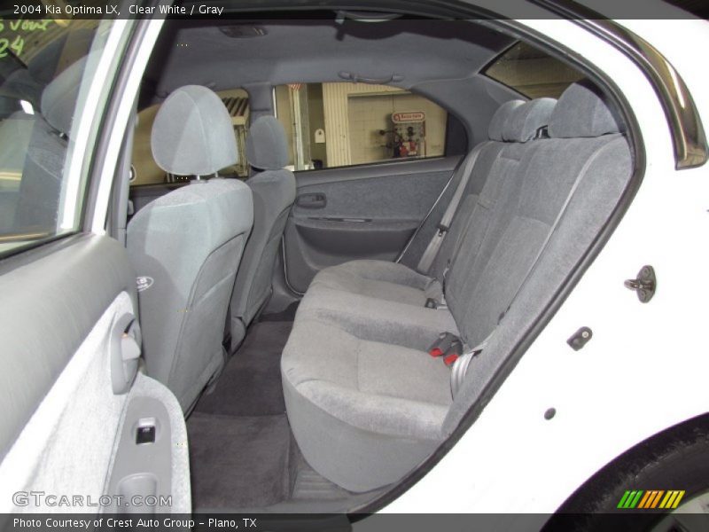 Clear White / Gray 2004 Kia Optima LX