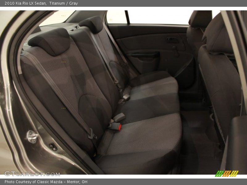 Titanium / Gray 2010 Kia Rio LX Sedan