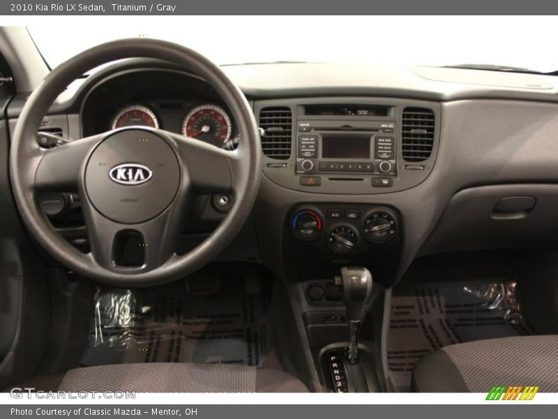 Titanium / Gray 2010 Kia Rio LX Sedan