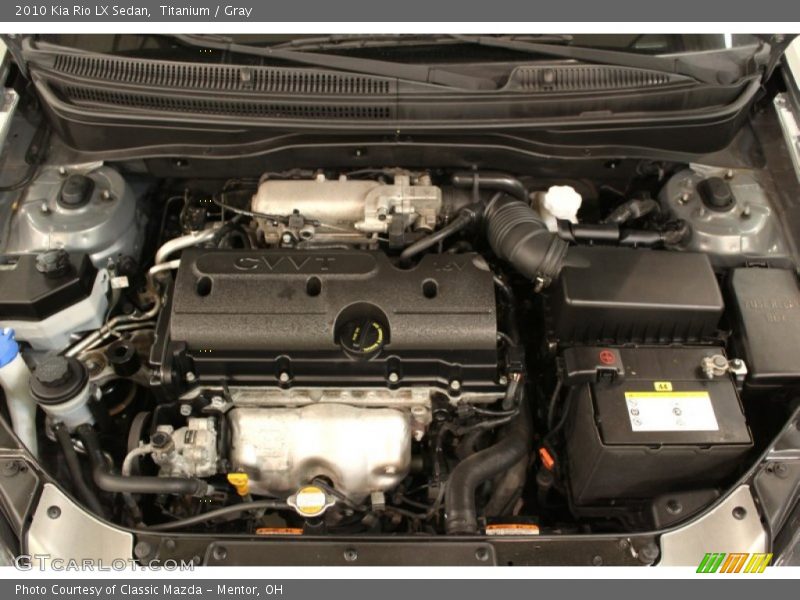 Titanium / Gray 2010 Kia Rio LX Sedan
