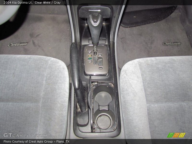 Clear White / Gray 2004 Kia Optima LX