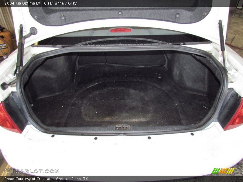 Clear White / Gray 2004 Kia Optima LX