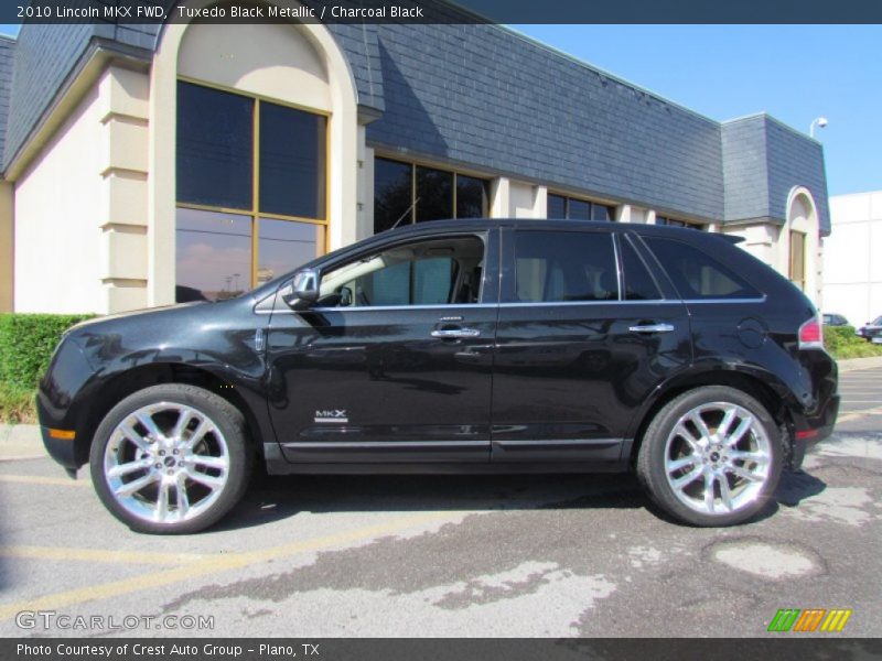 Tuxedo Black Metallic / Charcoal Black 2010 Lincoln MKX FWD