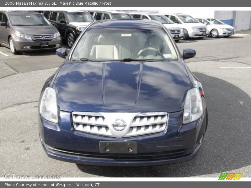 Majestic Blue Metallic / Frost 2006 Nissan Maxima 3.5 SL