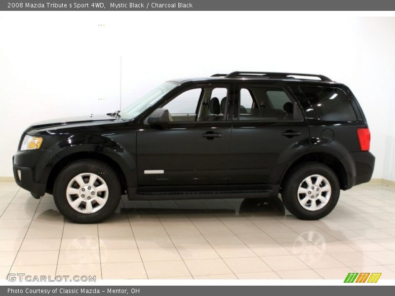 Mystic Black / Charcoal Black 2008 Mazda Tribute s Sport 4WD
