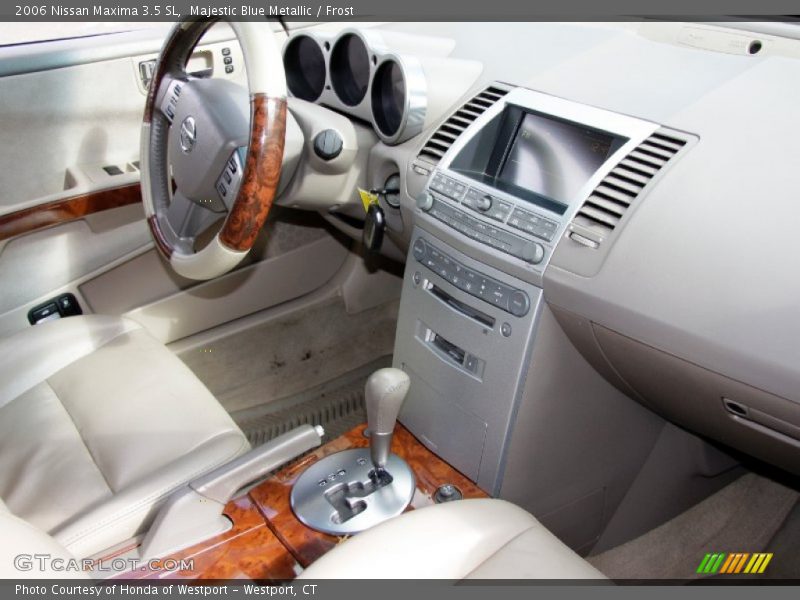 Majestic Blue Metallic / Frost 2006 Nissan Maxima 3.5 SL