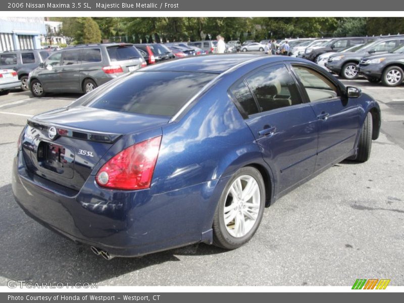 Majestic Blue Metallic / Frost 2006 Nissan Maxima 3.5 SL