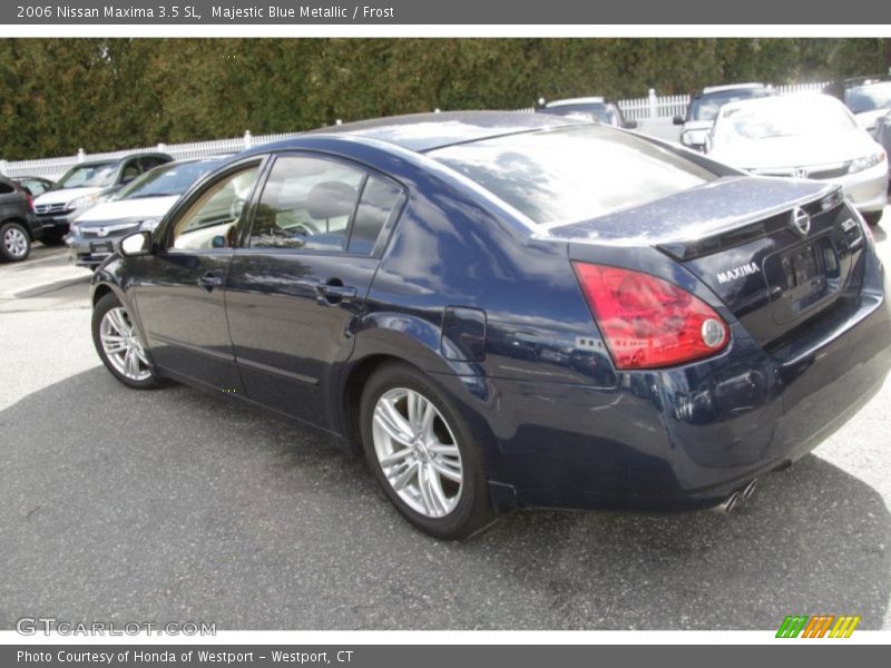 Majestic Blue Metallic / Frost 2006 Nissan Maxima 3.5 SL