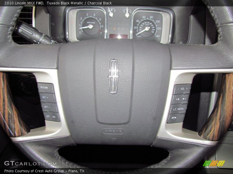 Tuxedo Black Metallic / Charcoal Black 2010 Lincoln MKX FWD