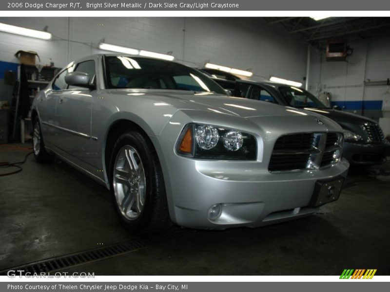 Bright Silver Metallic / Dark Slate Gray/Light Graystone 2006 Dodge Charger R/T