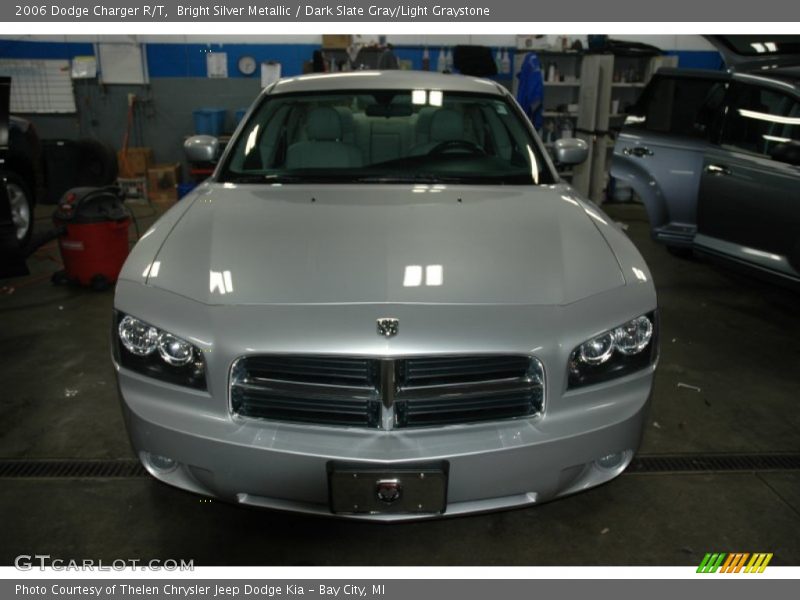 Bright Silver Metallic / Dark Slate Gray/Light Graystone 2006 Dodge Charger R/T