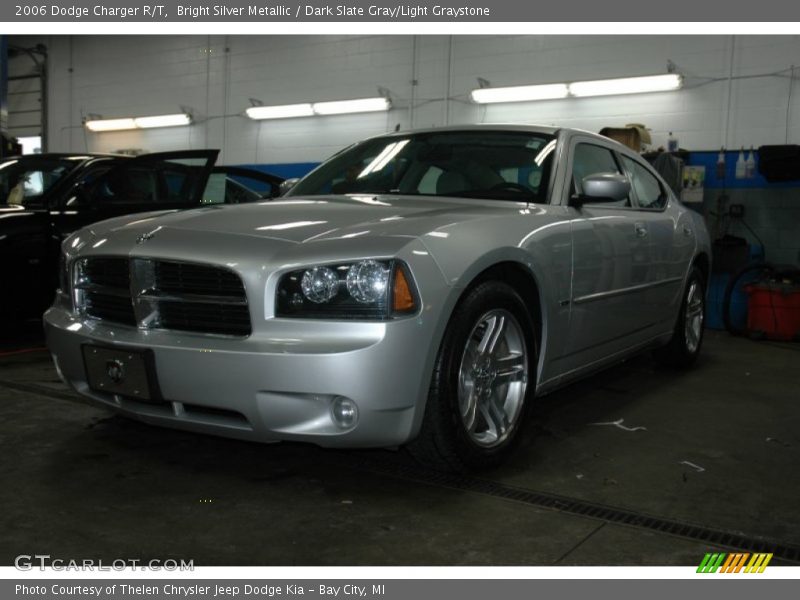 Bright Silver Metallic / Dark Slate Gray/Light Graystone 2006 Dodge Charger R/T