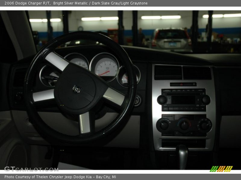Bright Silver Metallic / Dark Slate Gray/Light Graystone 2006 Dodge Charger R/T