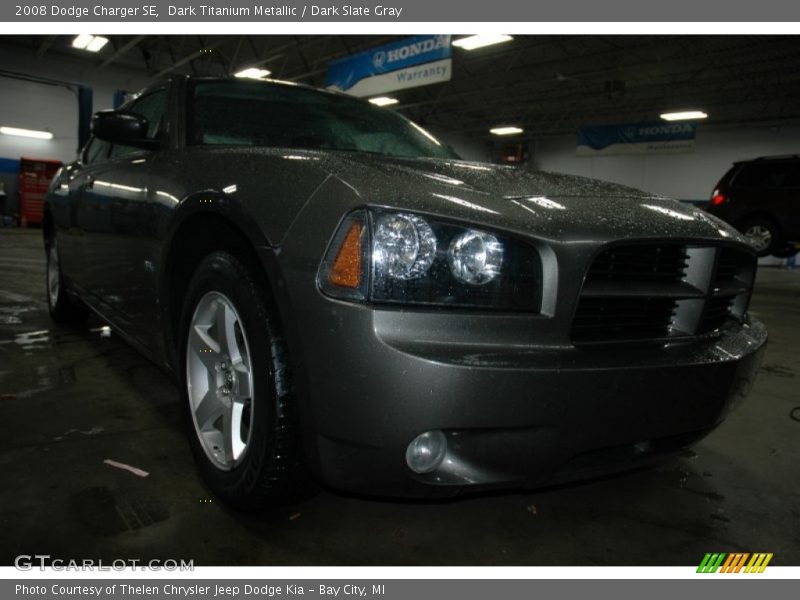 Dark Titanium Metallic / Dark Slate Gray 2008 Dodge Charger SE