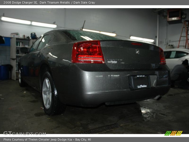 Dark Titanium Metallic / Dark Slate Gray 2008 Dodge Charger SE