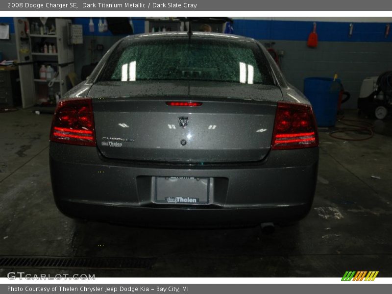 Dark Titanium Metallic / Dark Slate Gray 2008 Dodge Charger SE