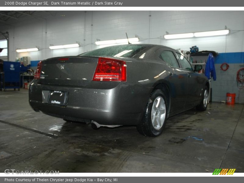 Dark Titanium Metallic / Dark Slate Gray 2008 Dodge Charger SE