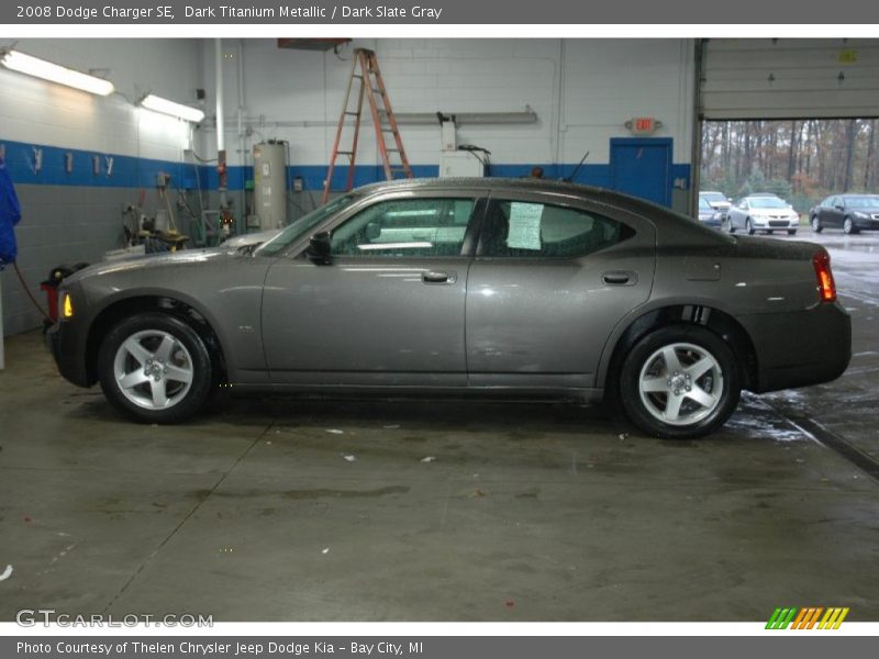 Dark Titanium Metallic / Dark Slate Gray 2008 Dodge Charger SE