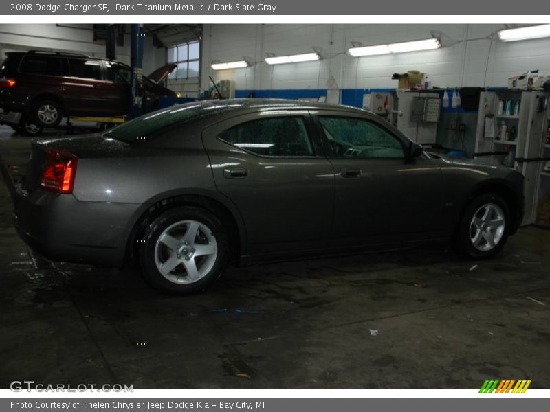 Dark Titanium Metallic / Dark Slate Gray 2008 Dodge Charger SE