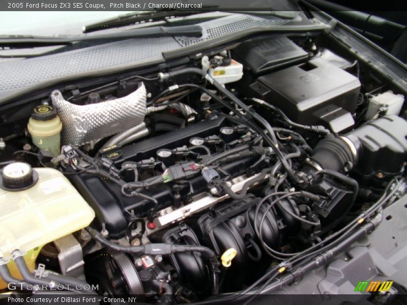 Pitch Black / Charcoal/Charcoal 2005 Ford Focus ZX3 SES Coupe
