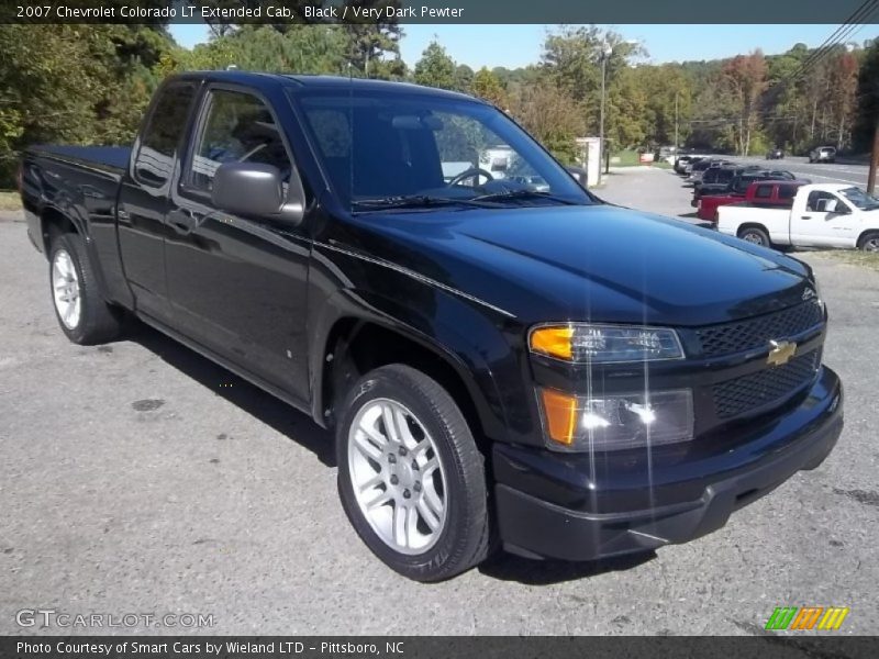 Black / Very Dark Pewter 2007 Chevrolet Colorado LT Extended Cab