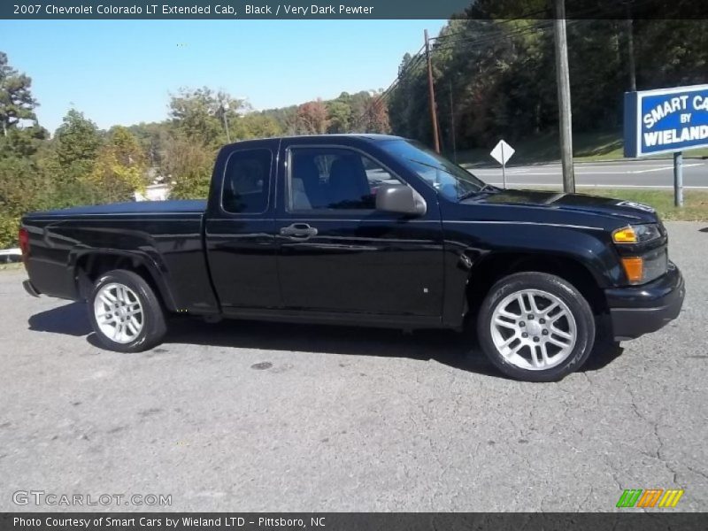 Black / Very Dark Pewter 2007 Chevrolet Colorado LT Extended Cab