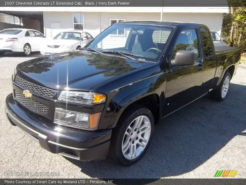 Black / Very Dark Pewter 2007 Chevrolet Colorado LT Extended Cab