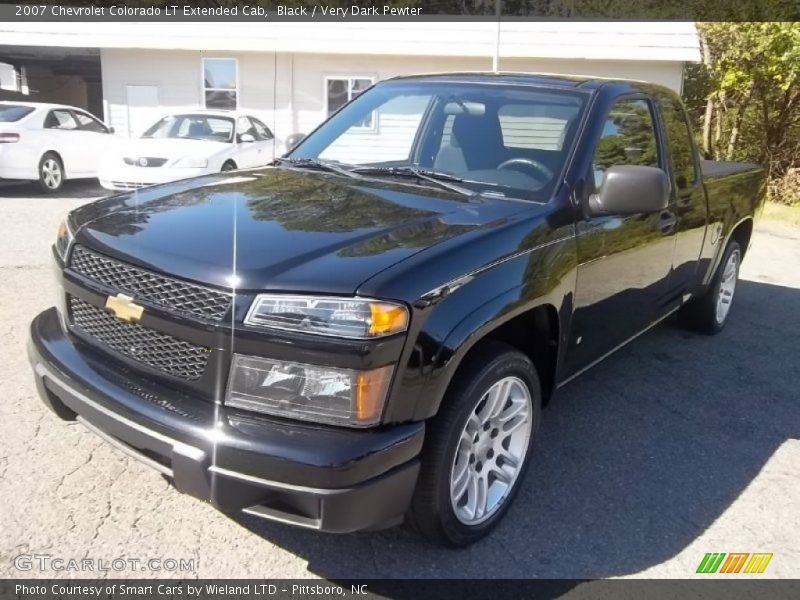 Black / Very Dark Pewter 2007 Chevrolet Colorado LT Extended Cab