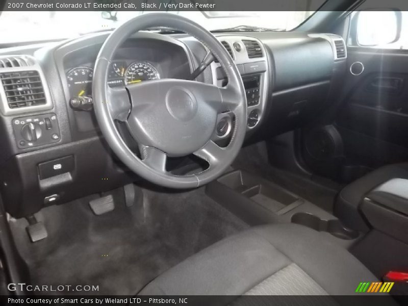 Black / Very Dark Pewter 2007 Chevrolet Colorado LT Extended Cab