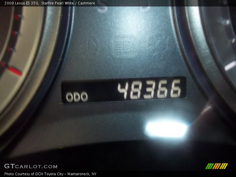 Starfire Pearl White / Cashmere 2009 Lexus ES 350