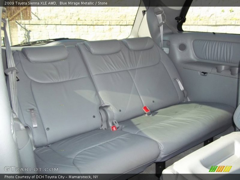 Blue Mirage Metallic / Stone 2009 Toyota Sienna XLE AWD