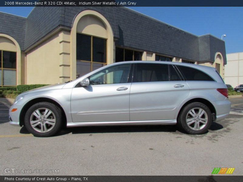 Iridium Silver Metallic / Ash Grey 2008 Mercedes-Benz R 320 CDI 4Matic