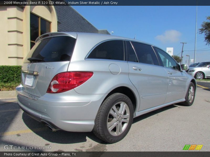 Iridium Silver Metallic / Ash Grey 2008 Mercedes-Benz R 320 CDI 4Matic