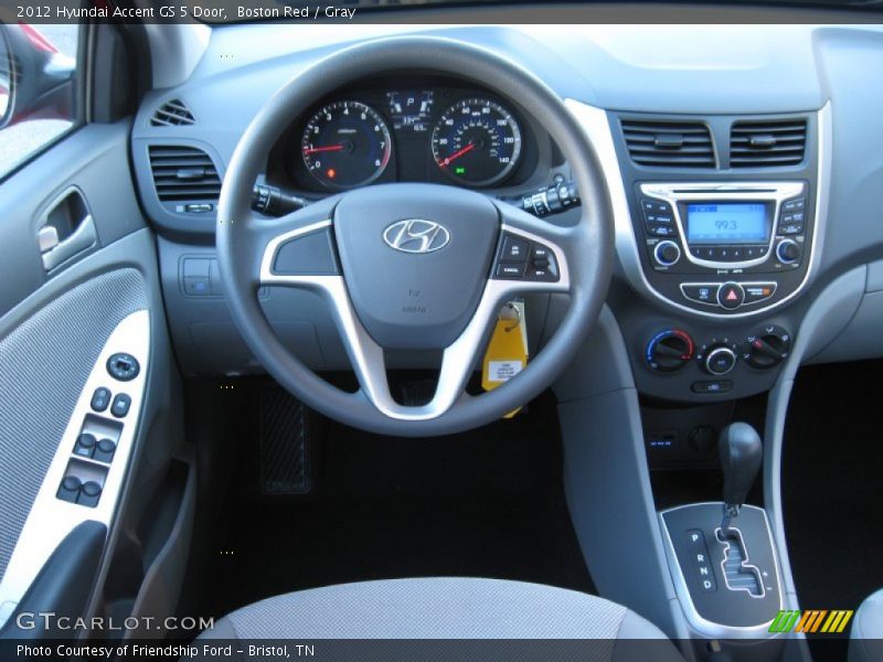 Dashboard of 2012 Accent GS 5 Door