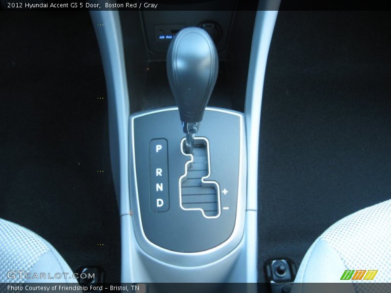  2012 Accent GS 5 Door 6 Speed Shiftronic Automatic Shifter