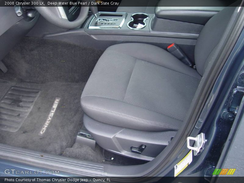 Deep Water Blue Pearl / Dark Slate Gray 2008 Chrysler 300 LX