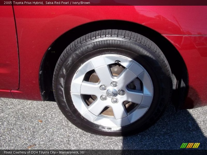 Salsa Red Pearl / Ivory/Brown 2005 Toyota Prius Hybrid