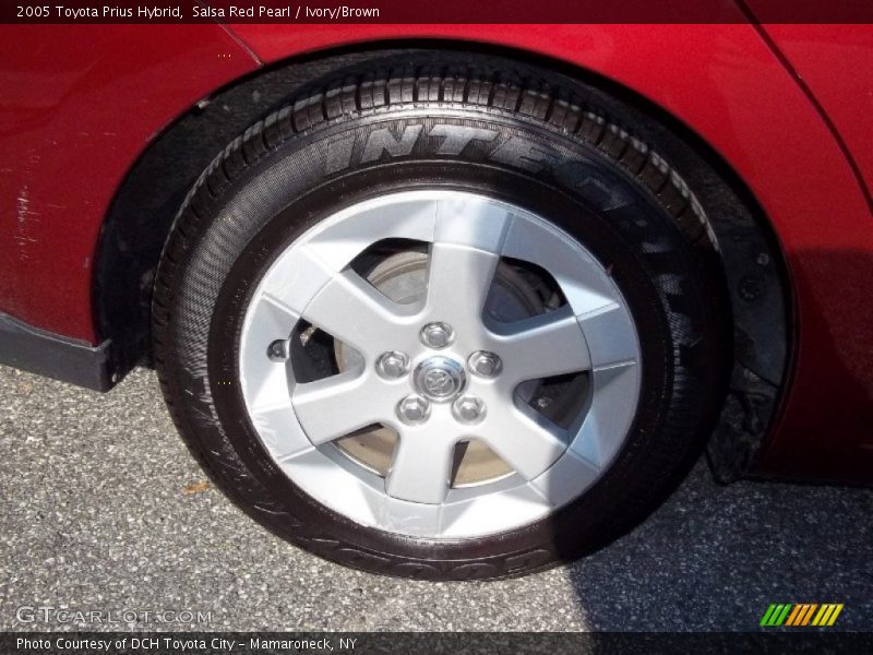 Salsa Red Pearl / Ivory/Brown 2005 Toyota Prius Hybrid