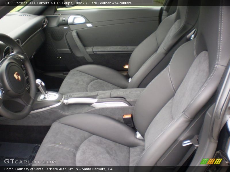  2012 911 Carrera 4 GTS Coupe Black Leather w/Alcantara Interior