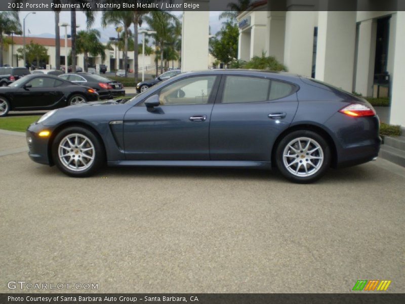  2012 Panamera V6 Yachting Blue Metallic