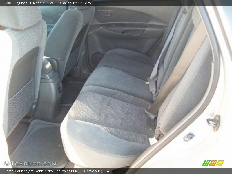 Sahara Silver / Gray 2006 Hyundai Tucson GLS V6