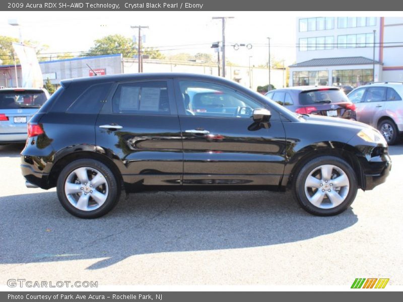 Crystal Black Pearl / Ebony 2009 Acura RDX SH-AWD Technology